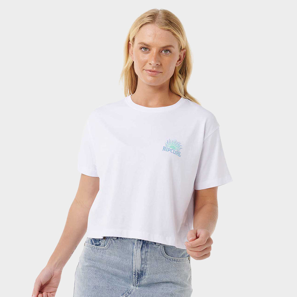 Sunrise Crop Tee - Women