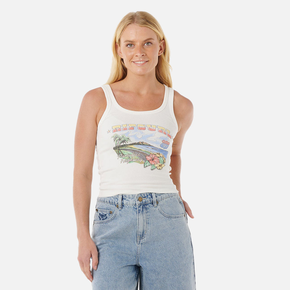 Pacific Rider Ribbed Tank - Women