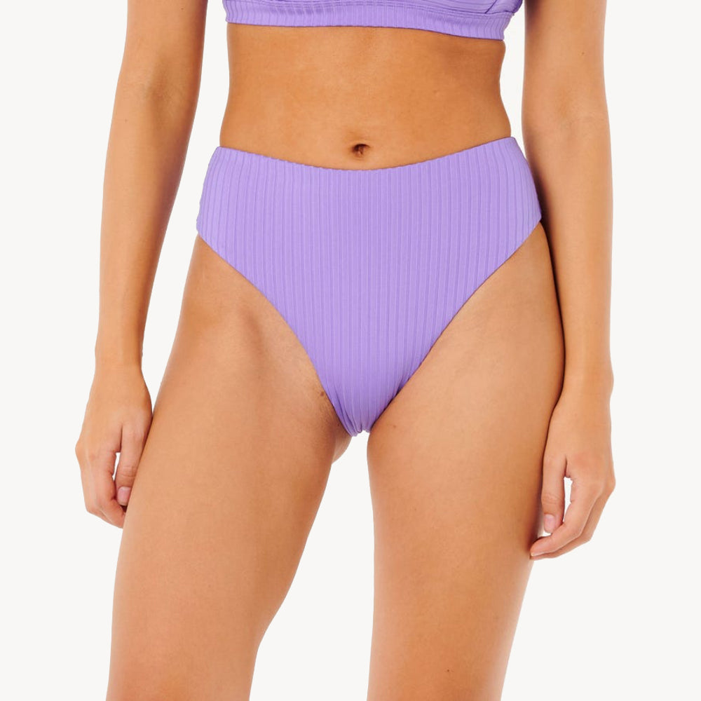 Premium Surf Retro High Good Coverage Bikini Bottom - Women