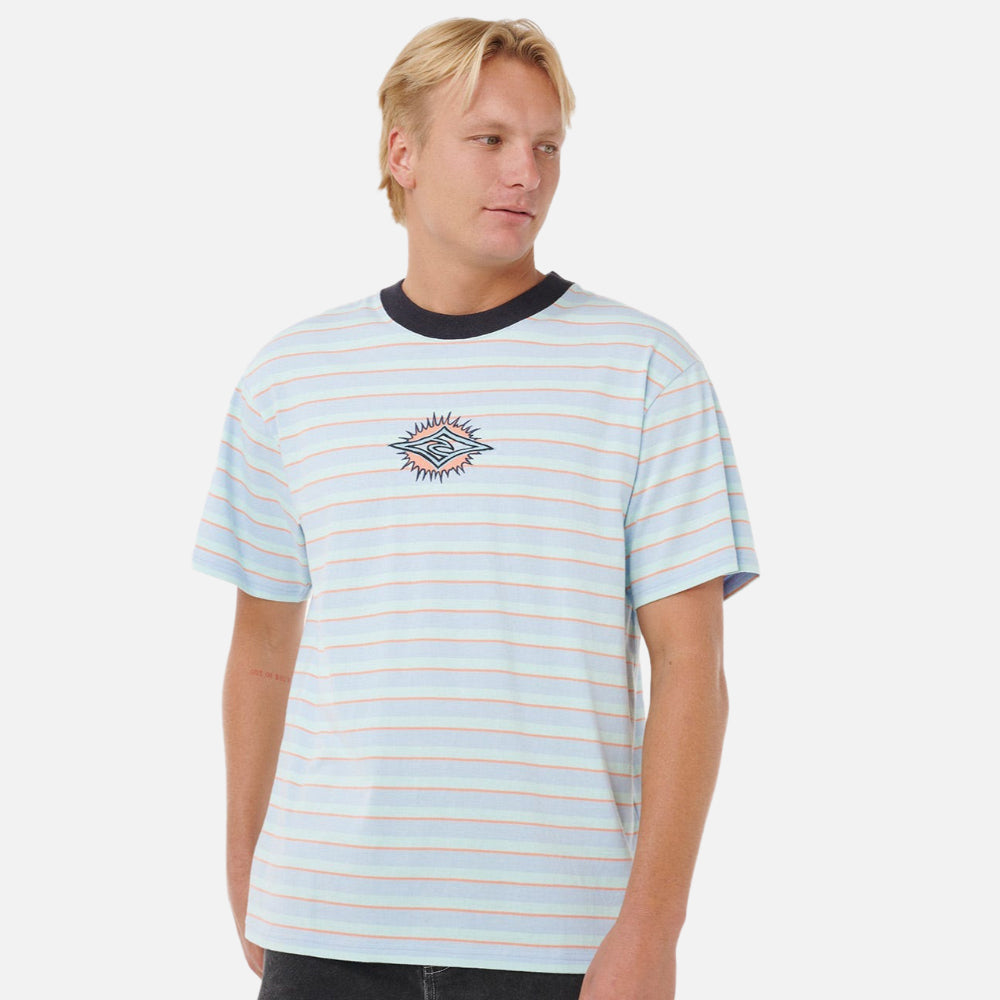 Raw Energy Stripey Tee - Men