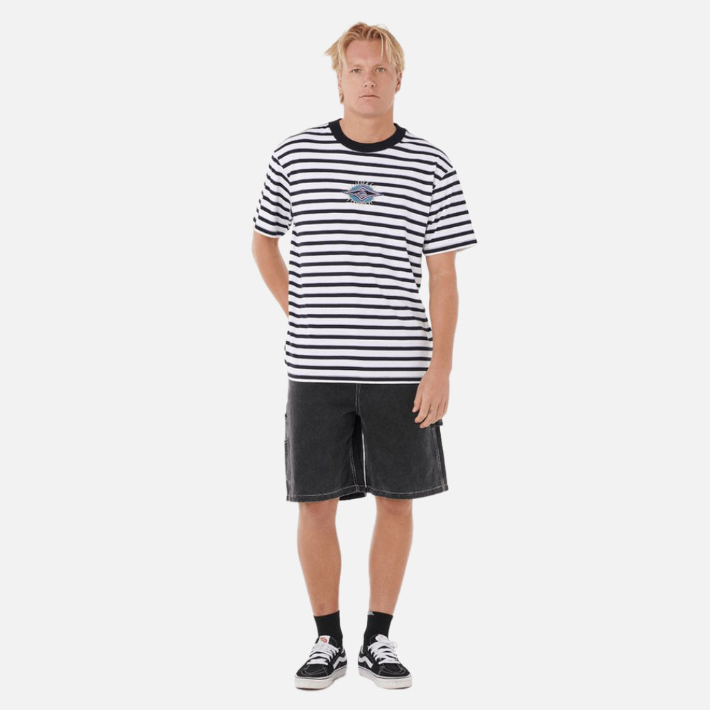 Raw Energy Stripey Tee - Men