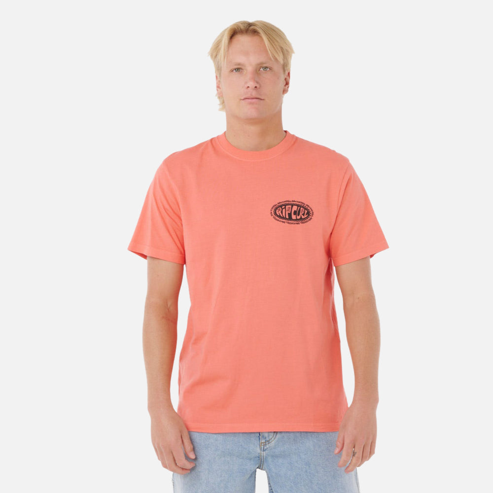 Raw Energy De Oval Relaxed Tee - Men