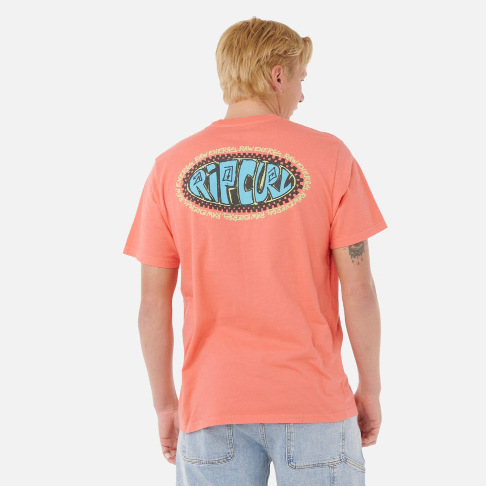 Raw Energy De Oval Relaxed Tee - Men