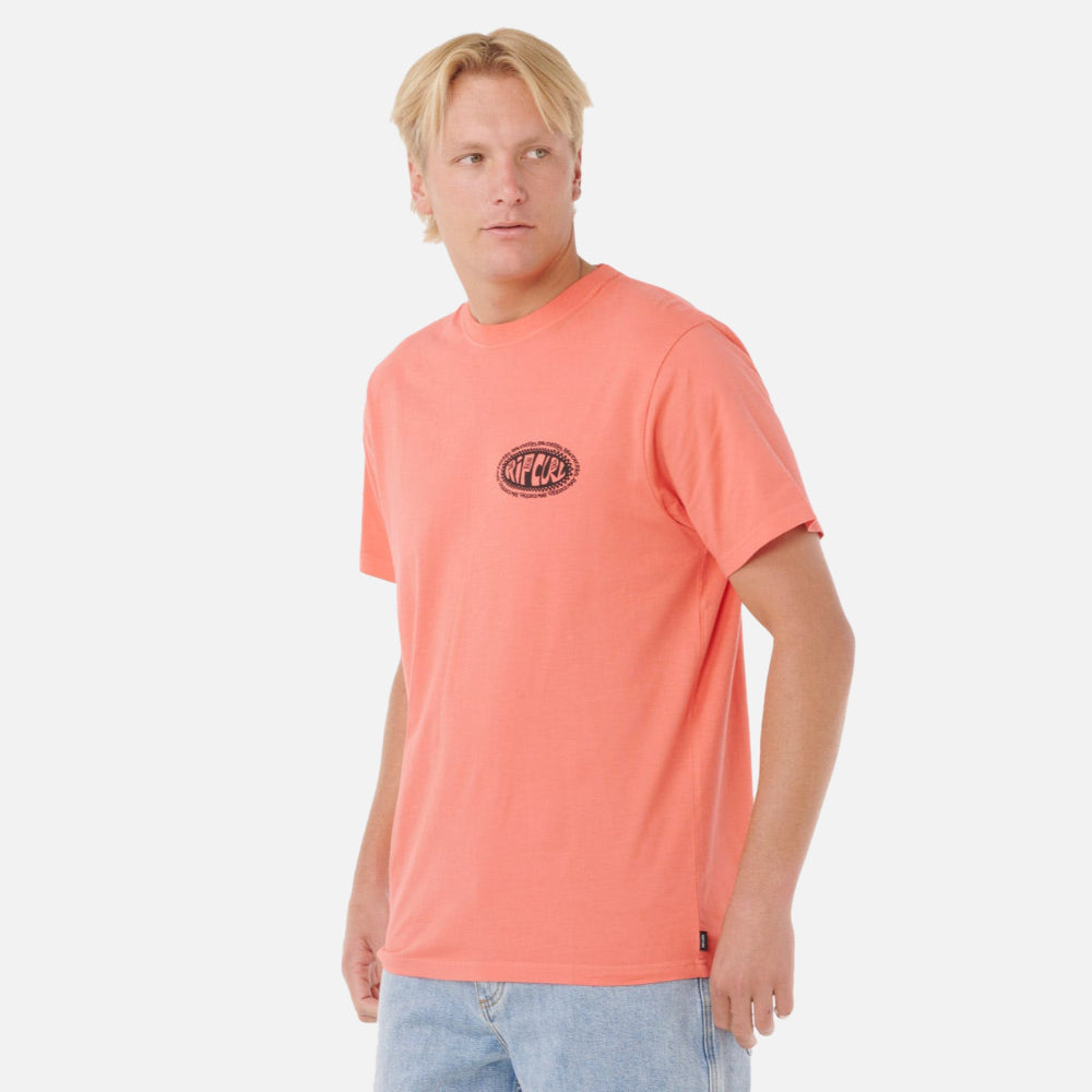 Raw Energy De Oval Relaxed Tee - Men