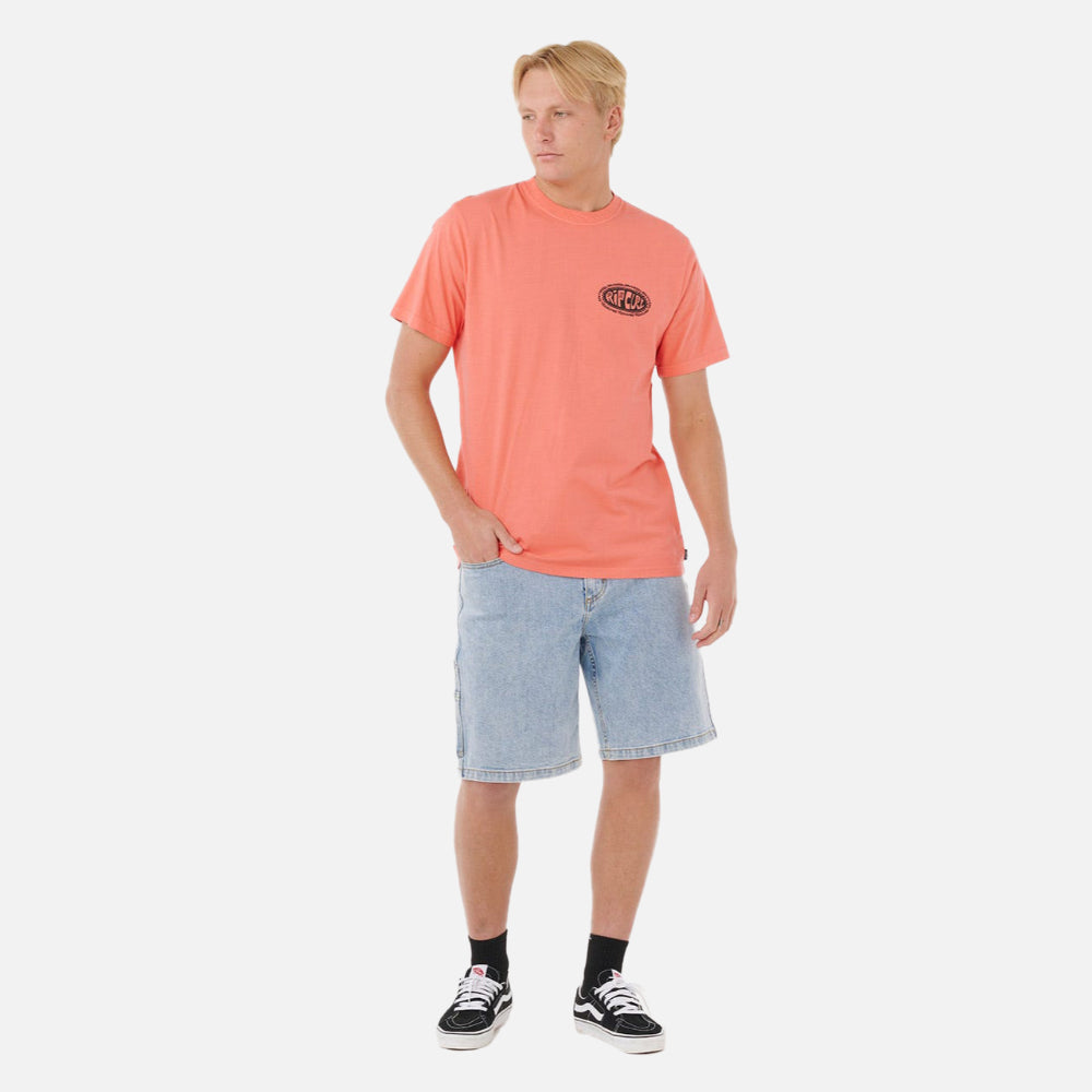 Raw Energy De Oval Relaxed Tee - Men