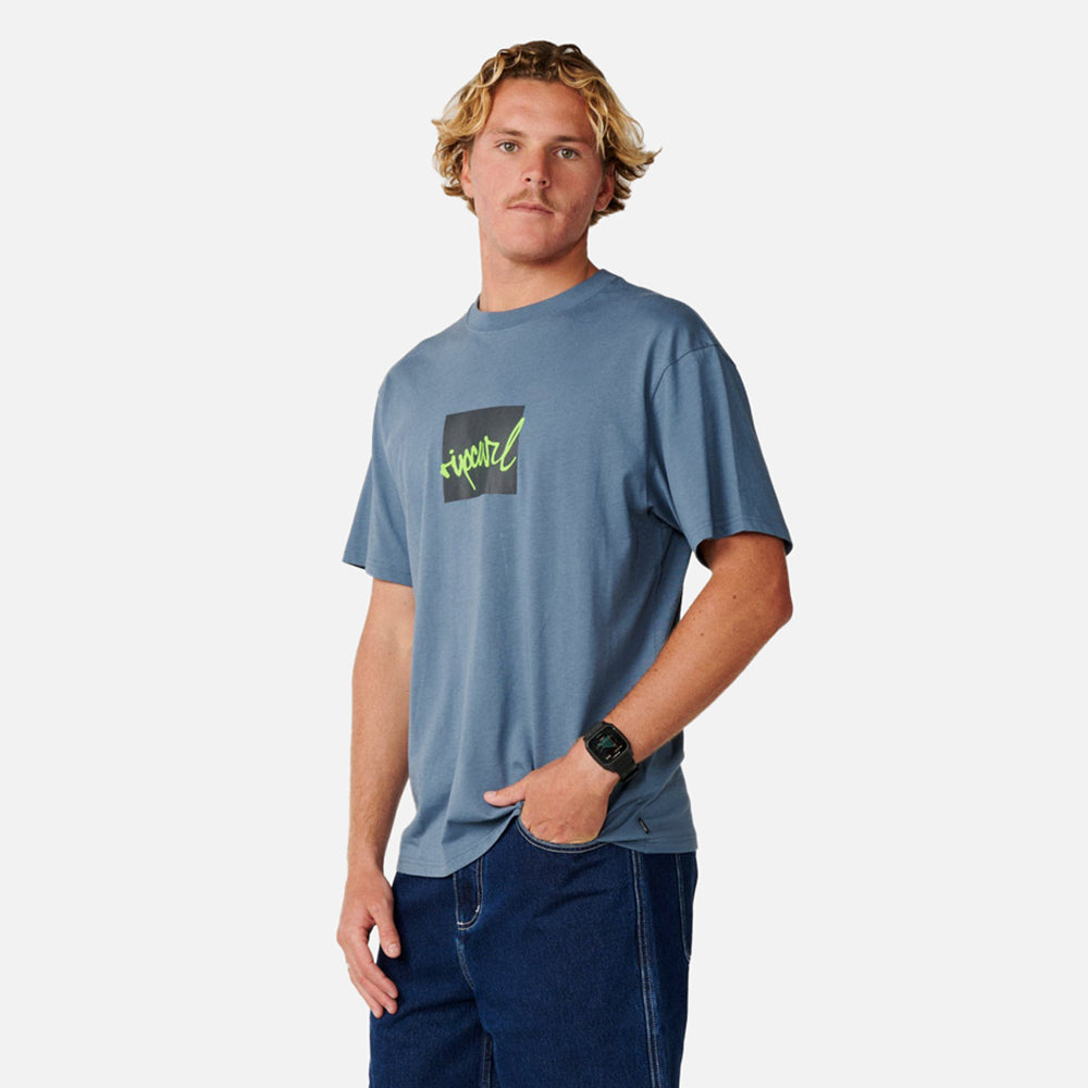 Script Icon Loose T-Shirt - Men