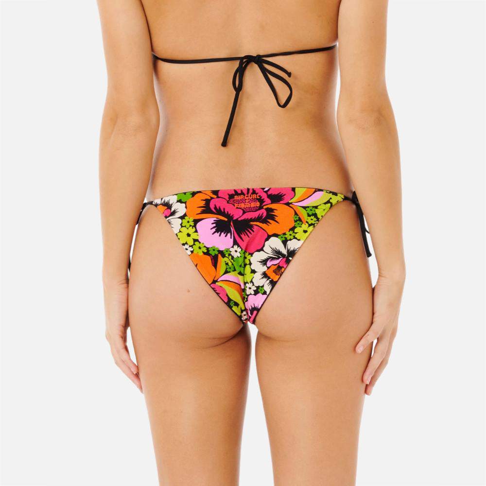 Carioca Reversible Tie Side Cheeky Coverage Bikini Bottom - Women