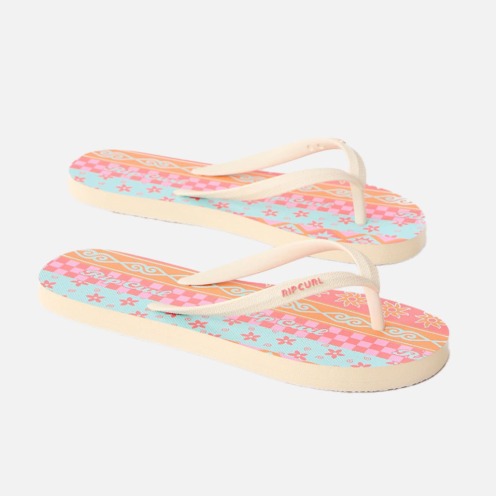 Mixed Bloom Open Toe Sandal - Kids