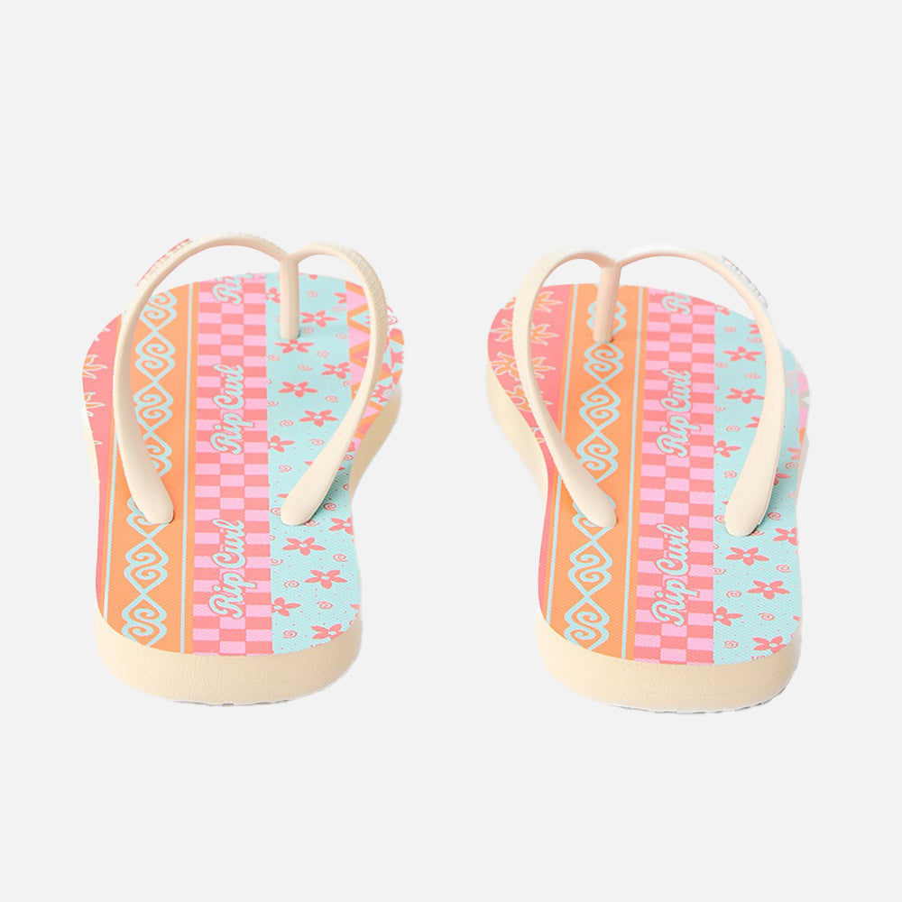 Mixed Bloom Open Toe Sandal - Kids