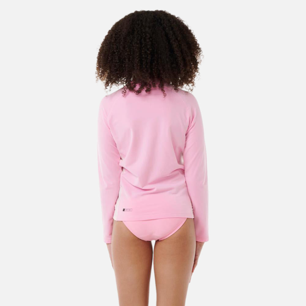 Icon UV Brushed Long Sleeve Rash Vest - Kids