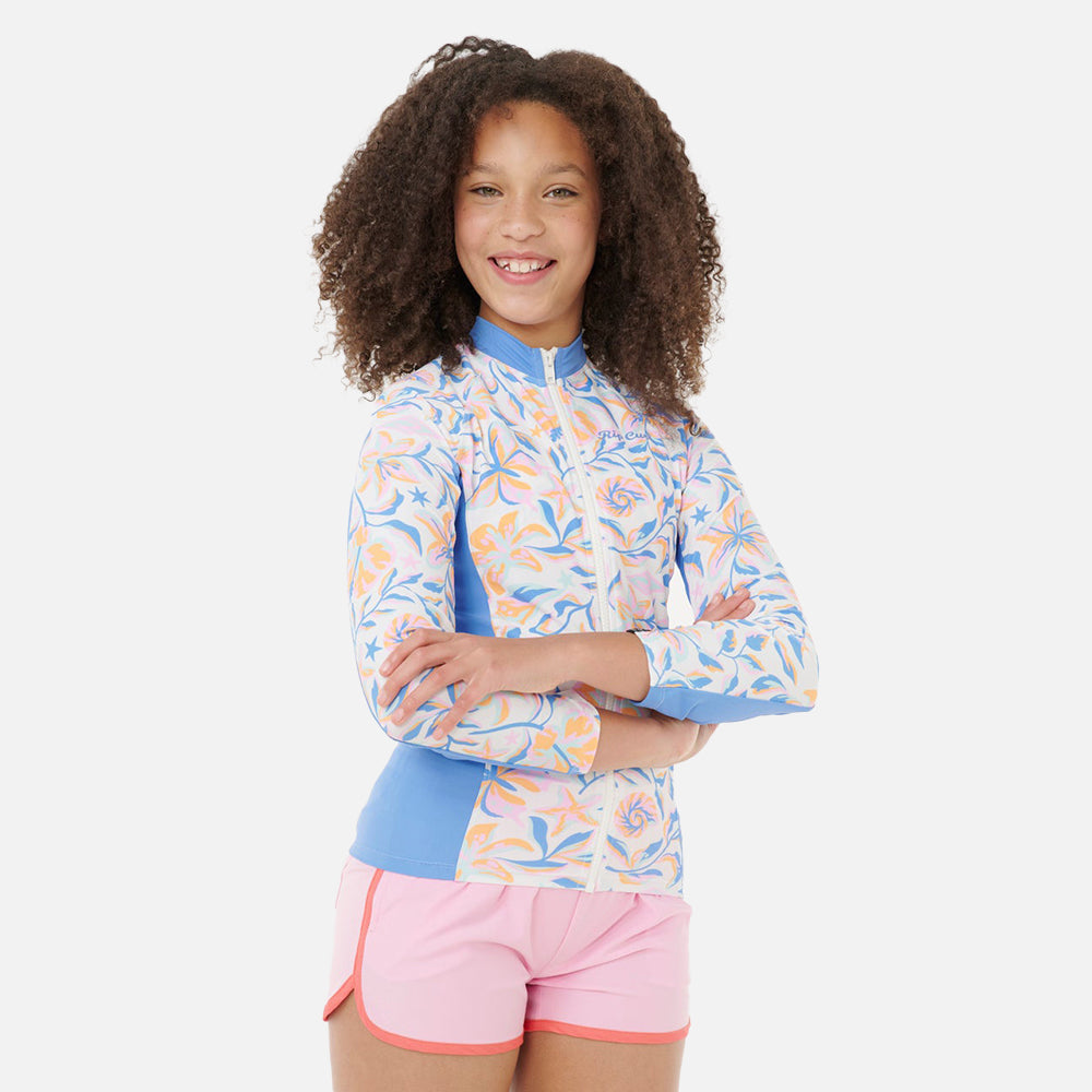Sunset Sky Zip Through Rash Vest - Kids