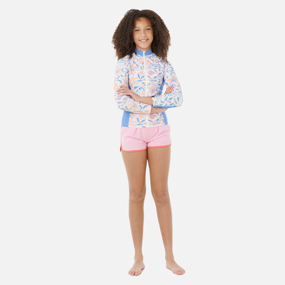Sunset Sky Zip Through Rash Vest - Kids
