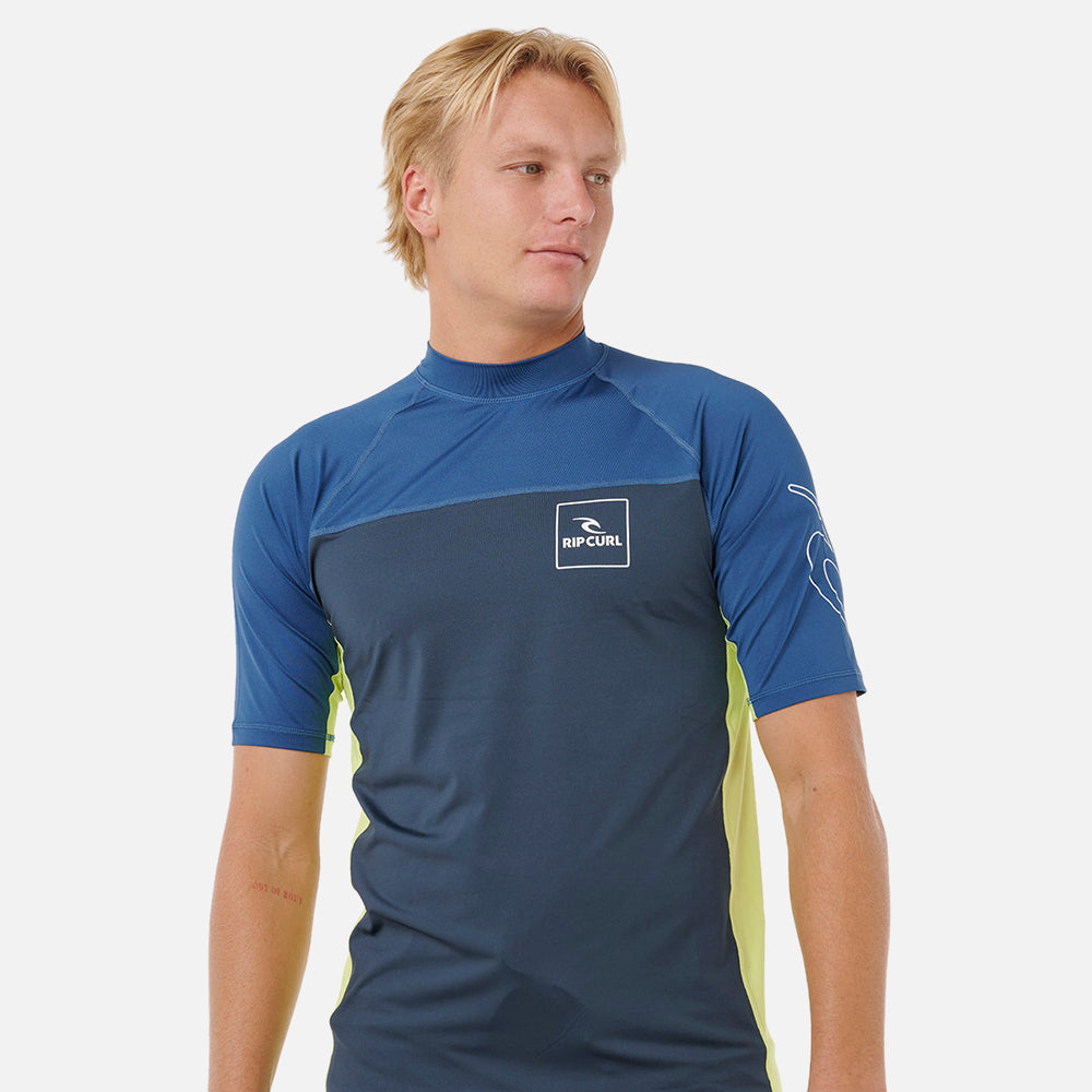 Drive UPF Short Sleeve Rash Vest - Men