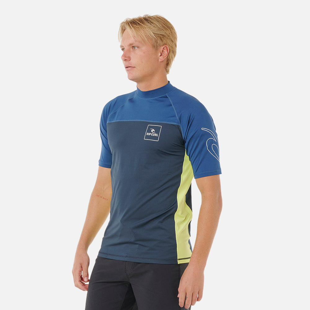 Drive UPF Short Sleeve Rash Vest - Men