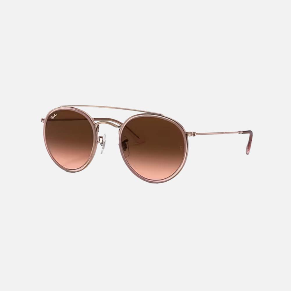 Round Double Bridge Sunglasses - Men