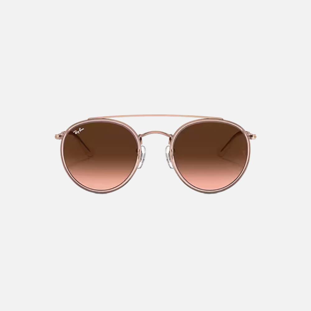 Round Double Bridge Sunglasses - Men