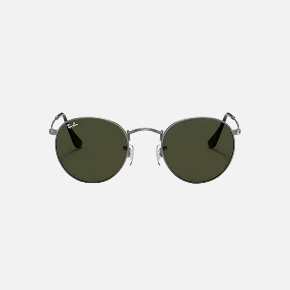 Round Metal Sunglasses - Men