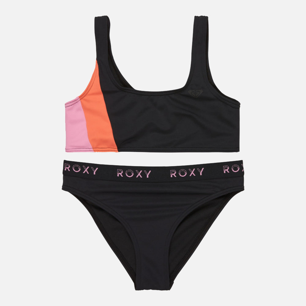 Colorblock Two-Piece Swim Set - Kids