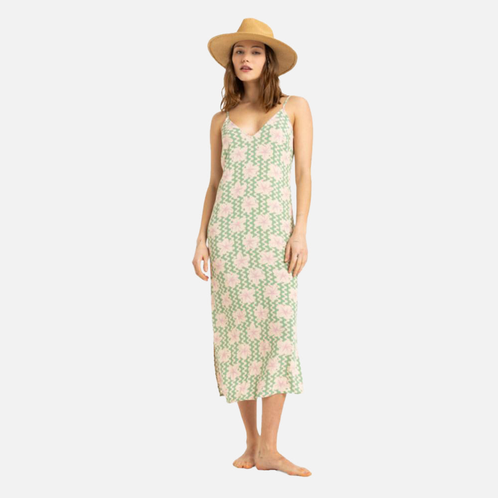 Stay Sunny Midi Dress - Women