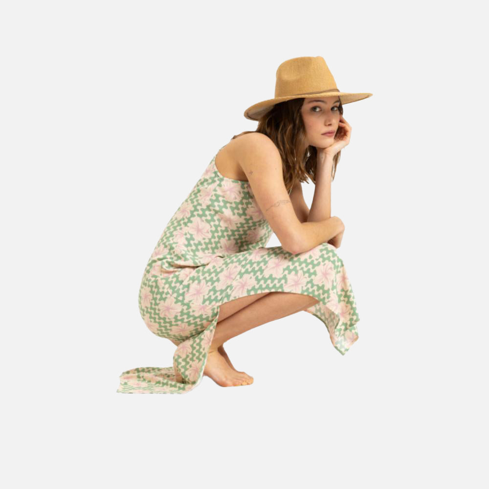 Stay Sunny Midi Dress - Women