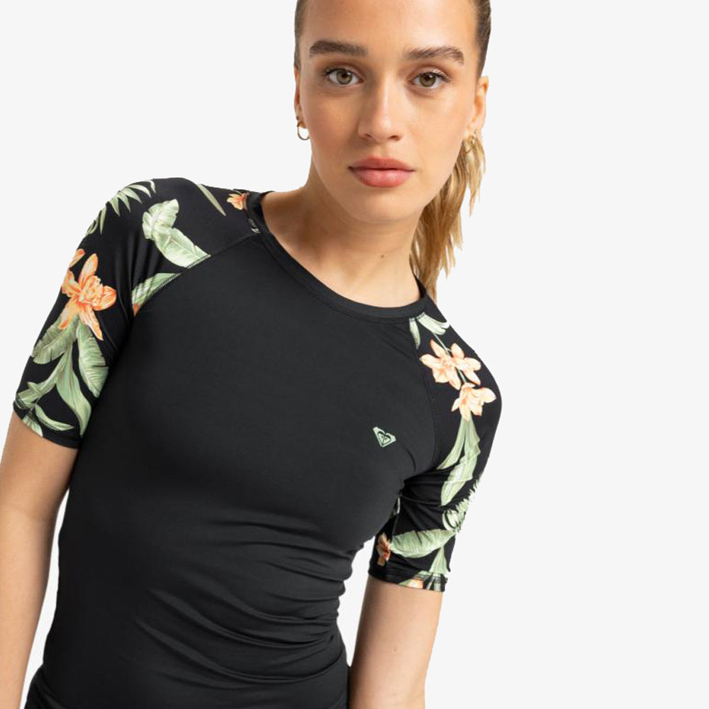 Lycra Short Sleeves Surf T-Shirt - Women