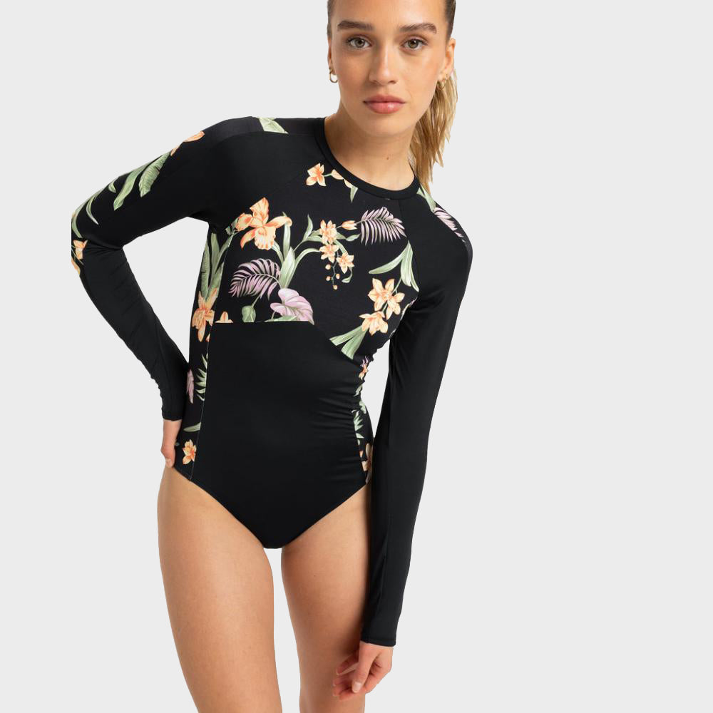 Fashion Long Sleeve Rash Vest - Women