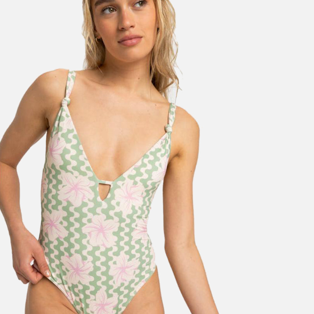 Hibiscus Daze One-Piece Swimsuit - Women