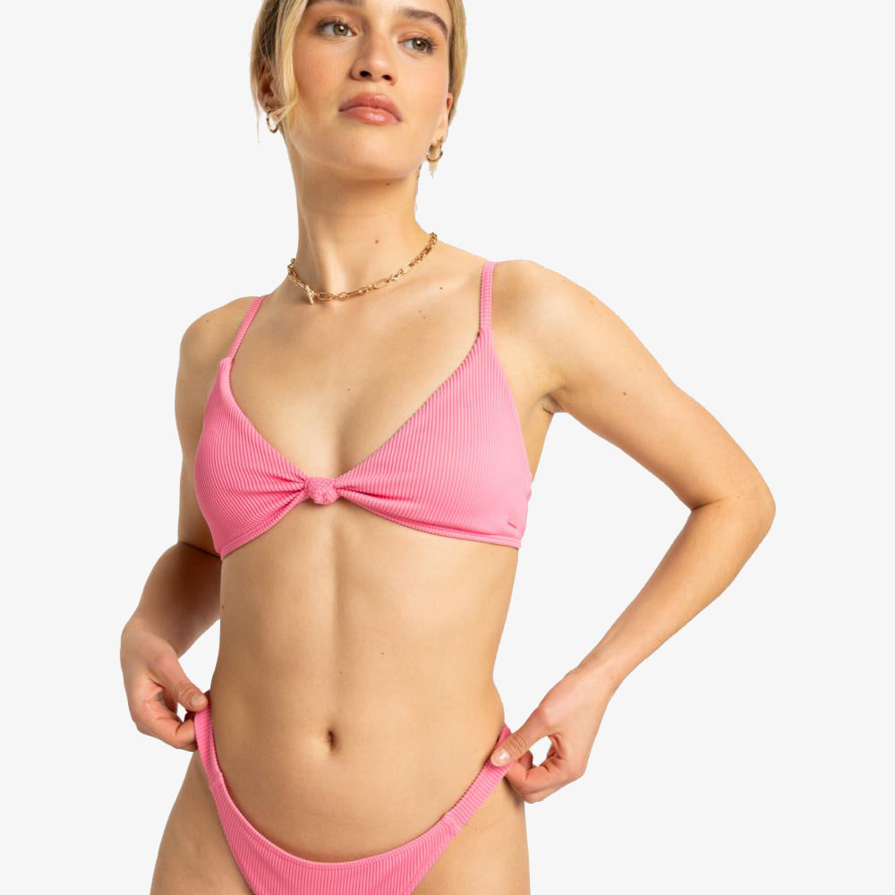 Love The Surf Knot Triangle Bikini Top - Women