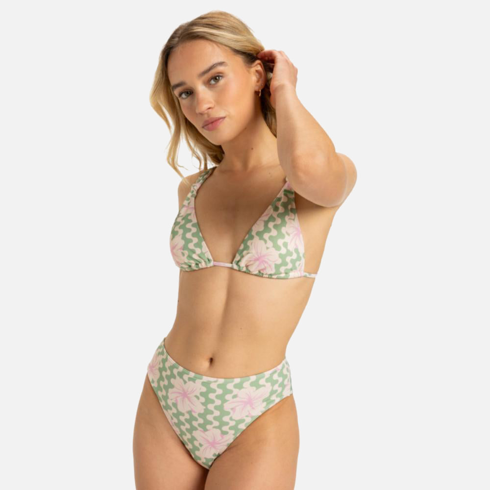 Hibiscus Daze Midwaist Bikini Bottom - Women
