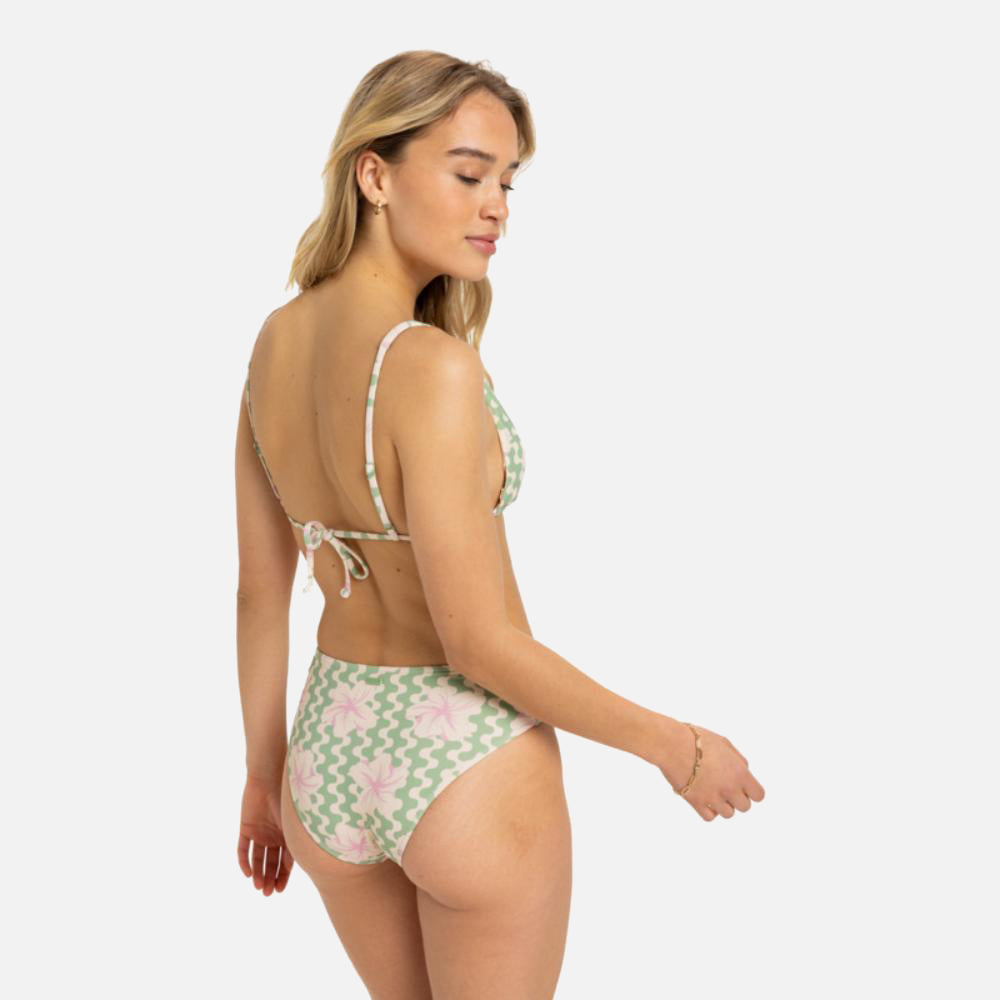 Hibiscus Daze Midwaist Bikini Bottom - Women