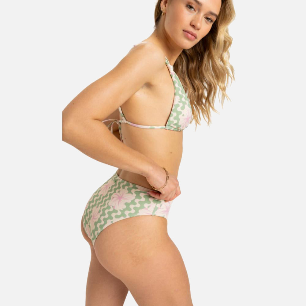 Hibiscus Daze Midwaist Bikini Bottom - Women