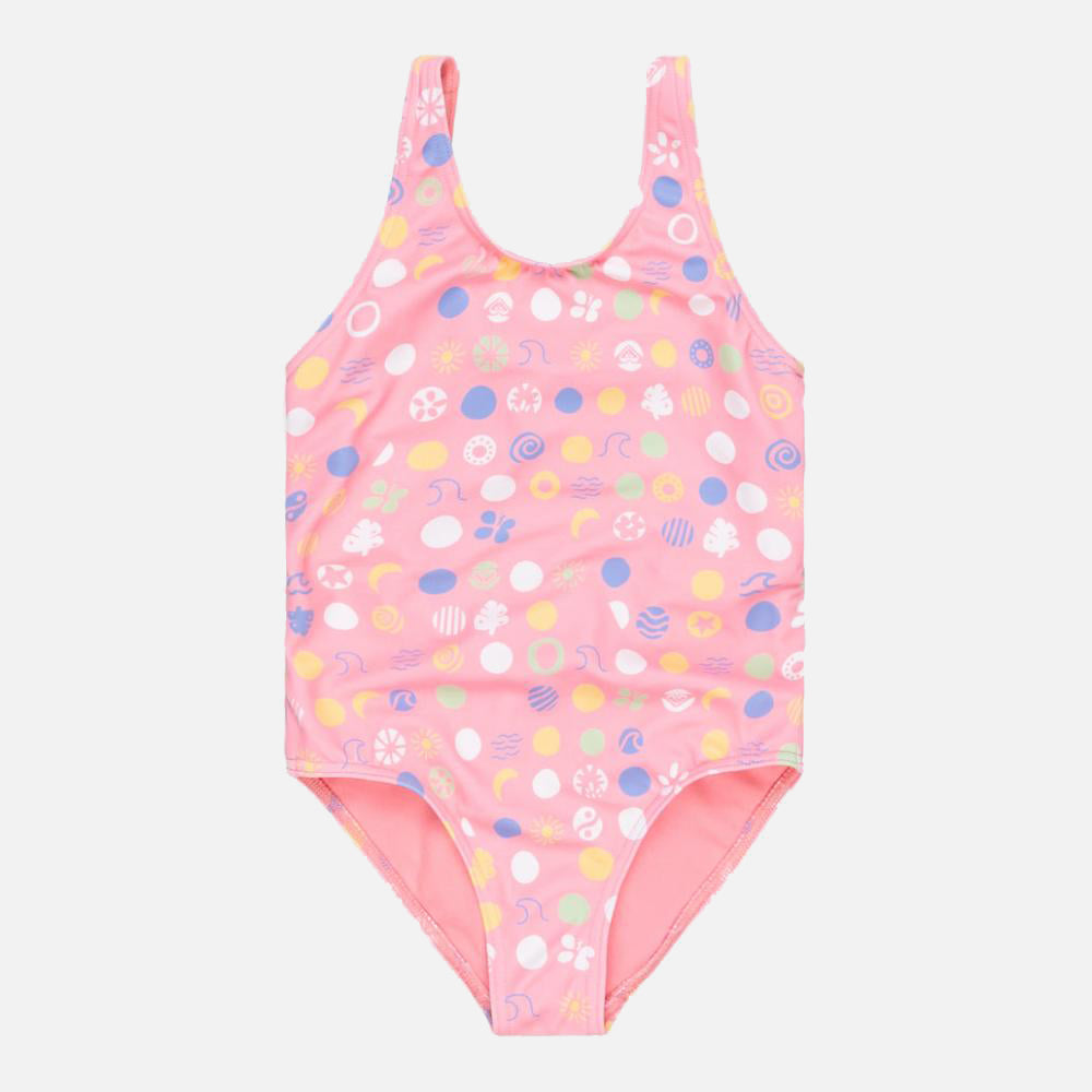 Roxy Dot One-Piece Swimsuit - Kids