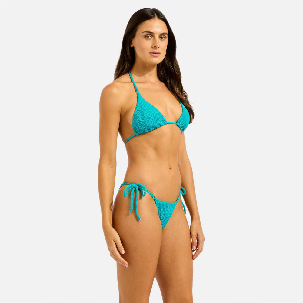 Sea Dive Slide Triangle Bikini Top - Women