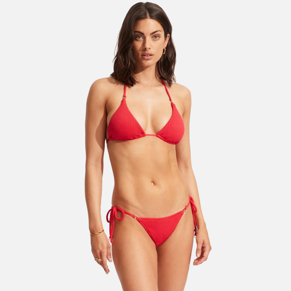 Sea Dive Slide Triangle Bikini Top - Women