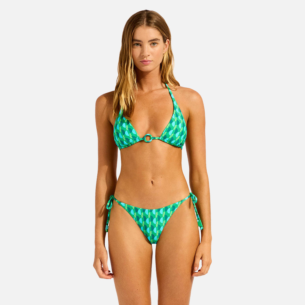 Sorrento Reversible Triangle Bikini Top - Women