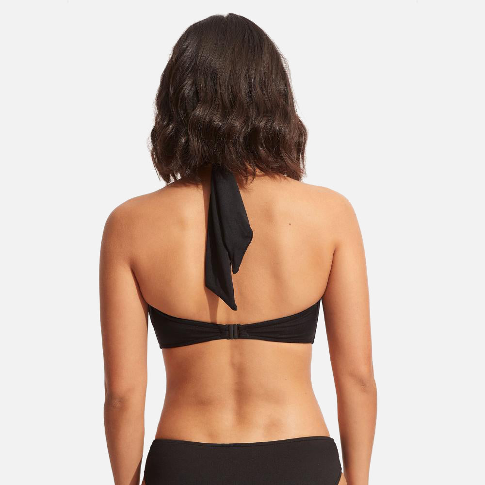 Collective Halter Bandeau Bikini Top - Women