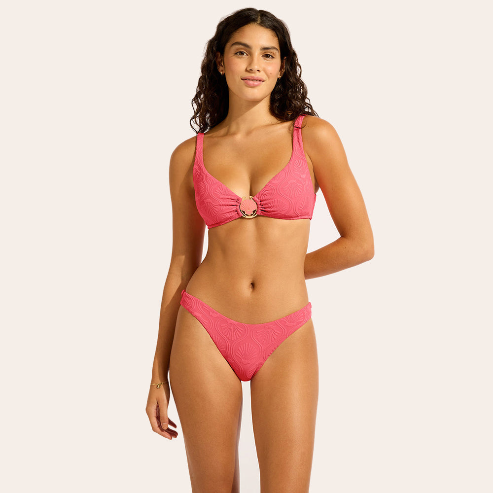 Luna High Cut Bikini Bottom - Women