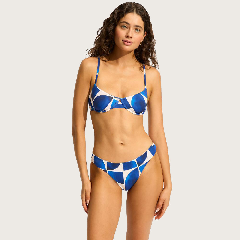 Sunray Reversible Hipster Bikini Bottom - Women