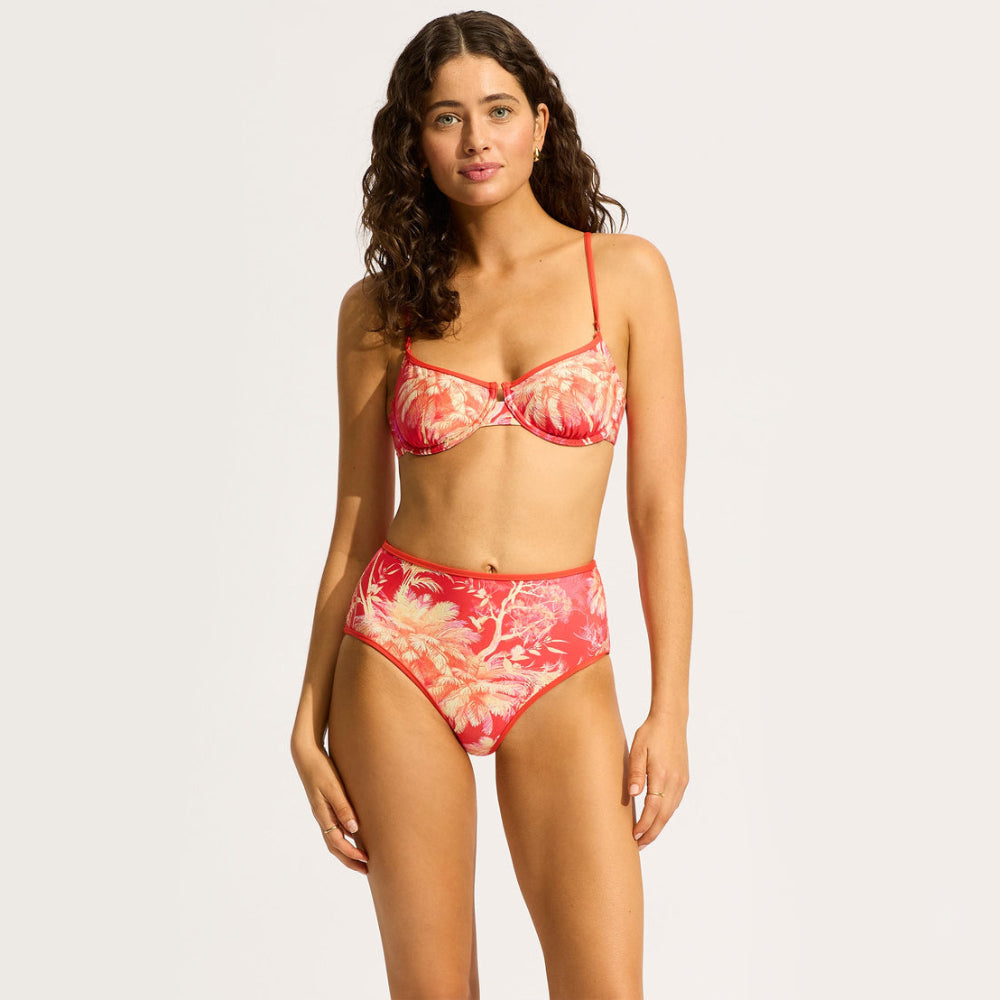 Marbella High Waisted Bikini Bottom - Women