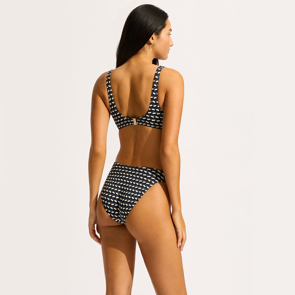 Mala High Leg Bikini Bottom - Women