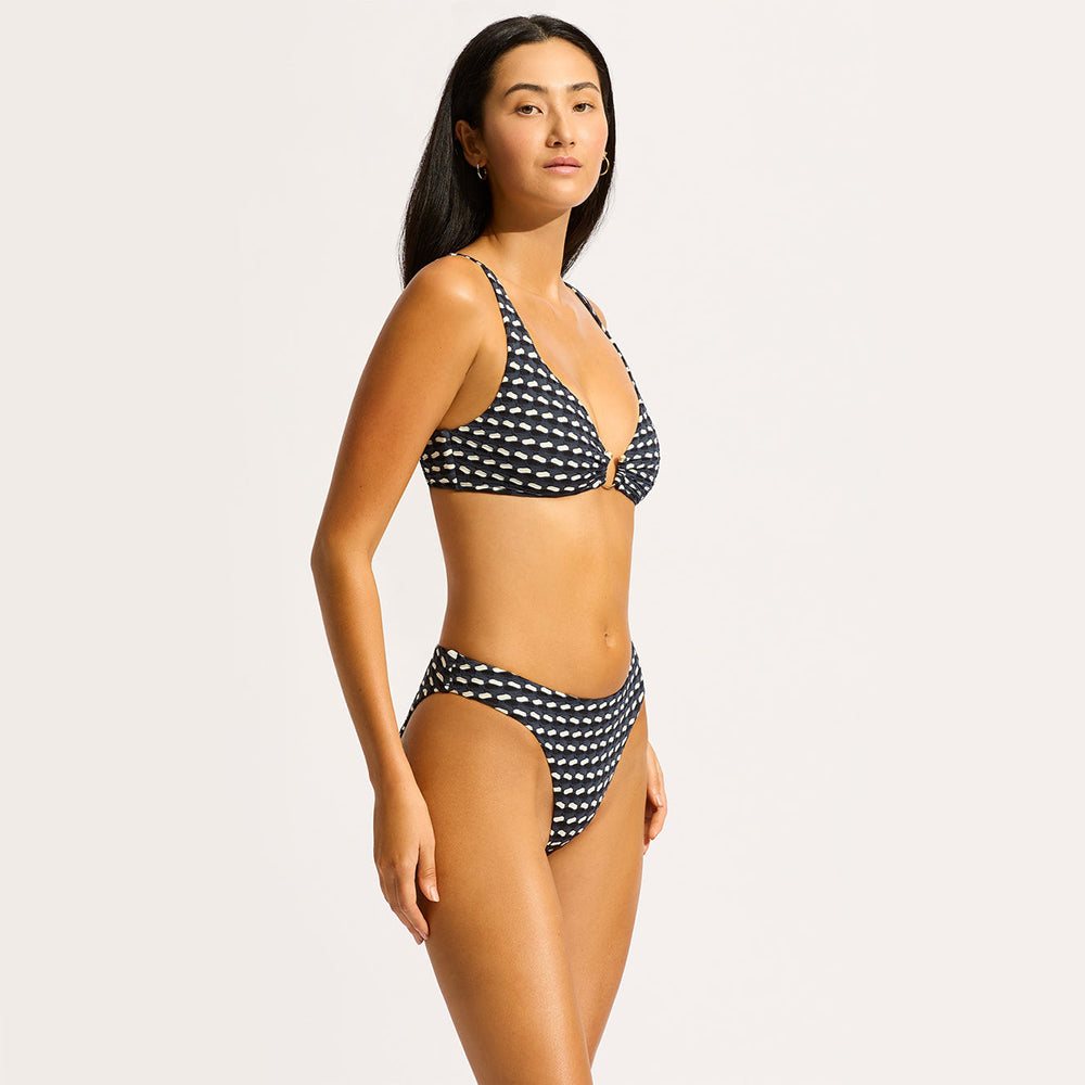 Mala High Leg Bikini Bottom - Women