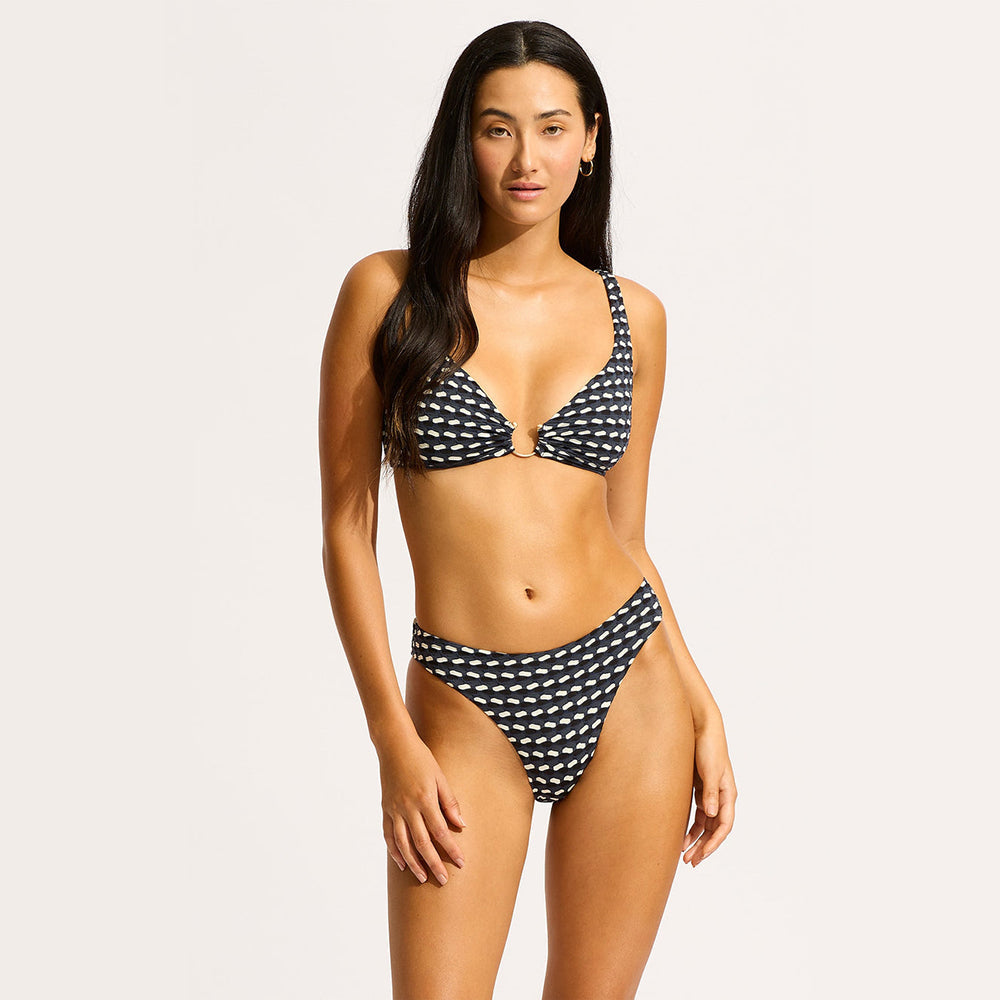 Mala High Leg Bikini Bottom - Women