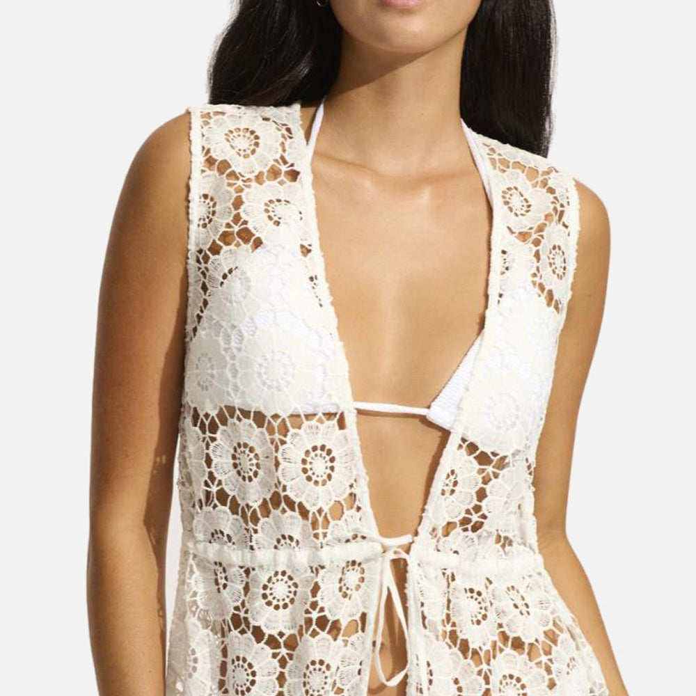 Secret Garden Crochet Cover Up - Women