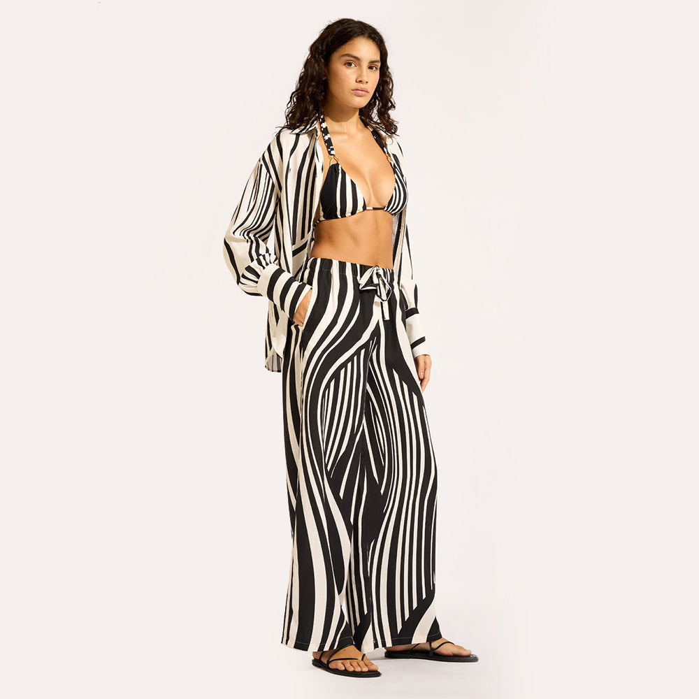 Coastline Button Up Top - Women