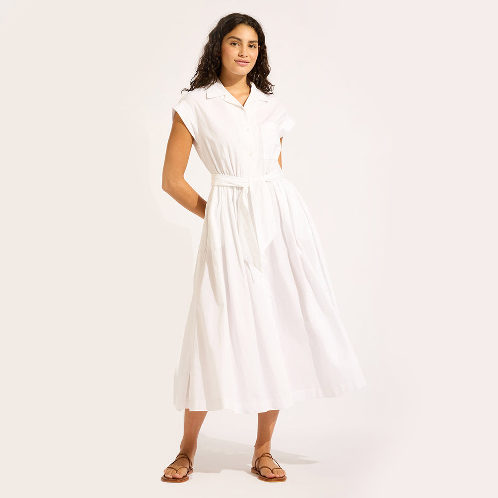 Coastline Tie Back Maxi Dress - Women