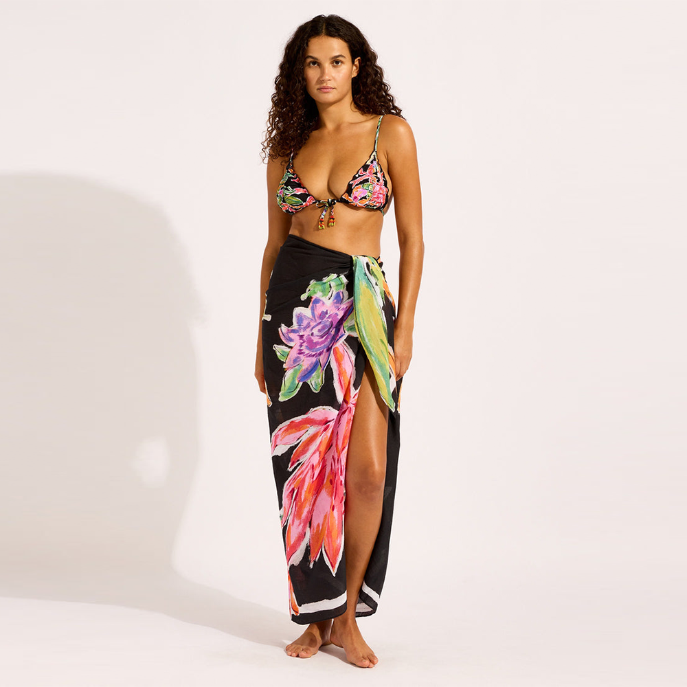 Hothouse Flowers Floral Sarong - Women