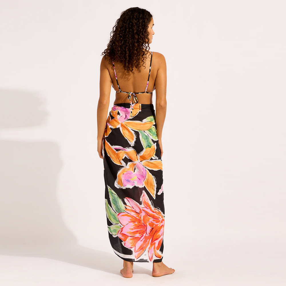 Hothouse Flowers Floral Sarong - Women