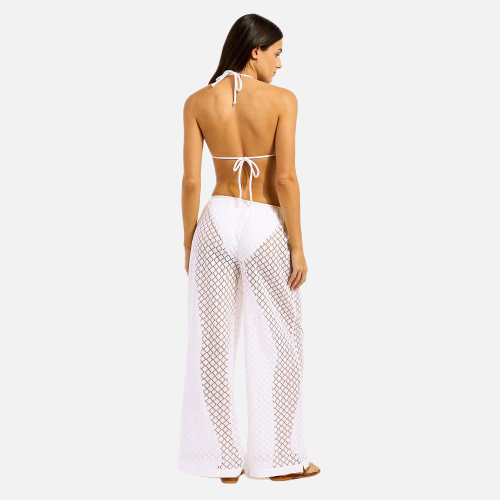 Beachedit Drawstring Lace Pant - Women