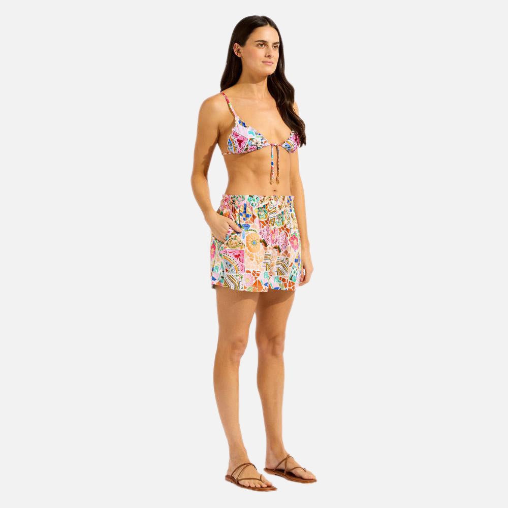 Beach Boheme Side Drawstring Short - Women