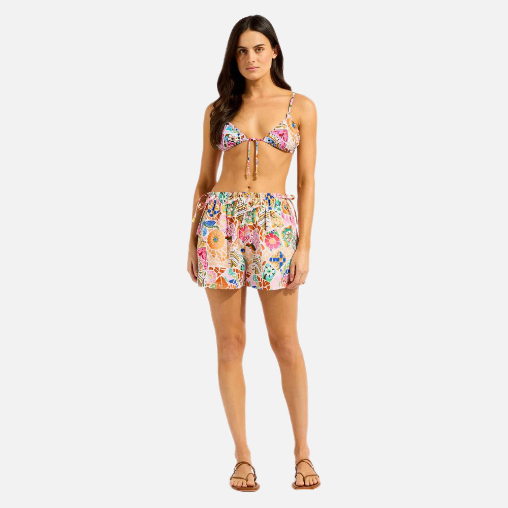 Beach Boheme Side Drawstring Short - Women